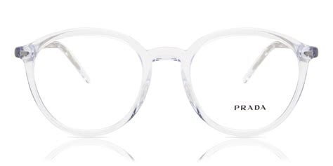 Prada PR 12YV 2AZ1O1 Eyeglasses in Transparent.